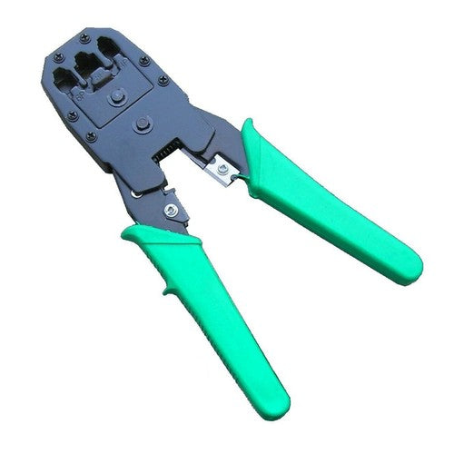 PINZA CRIMPATRICE CONNETTORI RJ45 RJ11 RJ12 LAN CAVO ETHERNET RETE RUTER PC TEL