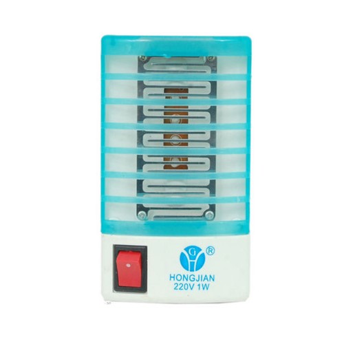 AMMAZZA ZANZARE ÉLECTRIQUE 4 LED FULMINATEUR MURAL LUMIÈRE ANTI FOUDRE MAISON 1 W