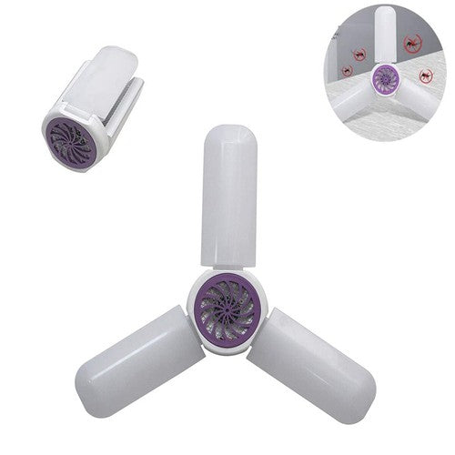 PLAFONNIER ANTI-MOUSTIQUES ASPIRATEUR 40W LED E27 3 PALES TE-B0327