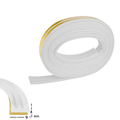 JOINT ADHÉSIF ANTI-FROID 6 M ISOLANT PORTES FENÊTRES CAOUTCHOUC 0.9 CM E