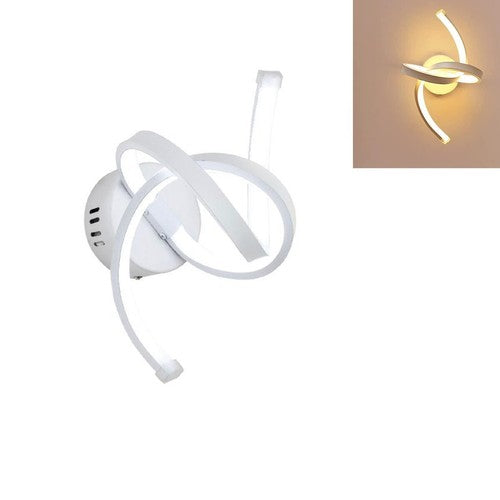 APPLIQUE MURALE INTÉRIEURE MODERNE SPIRALE 15W LUMIÈRE CHAUDE ST-005