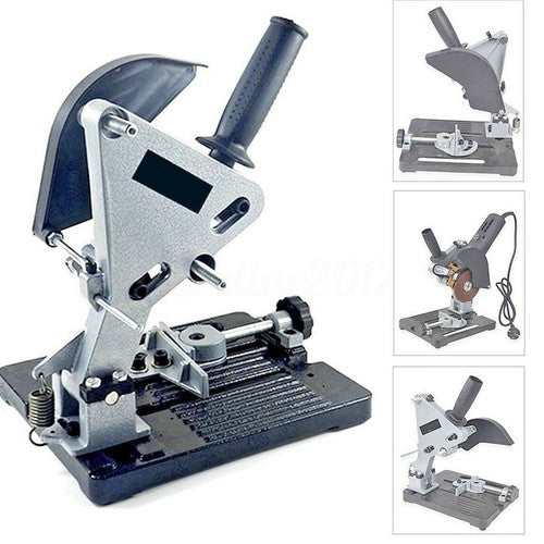SUPPORT D'ÉTABLI POUR MEULEUSE D'ANGLE 125/115 TRONÇONNEUSE MÉTAL