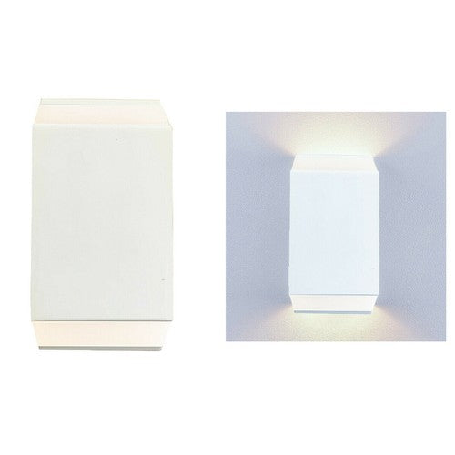 APPLIQUE MURALE LED 6W LAMPE MURALE IP65 MODERNE DOUBLE ÉCLAIRAGE LUMIÈRE NATURELLE 4000K