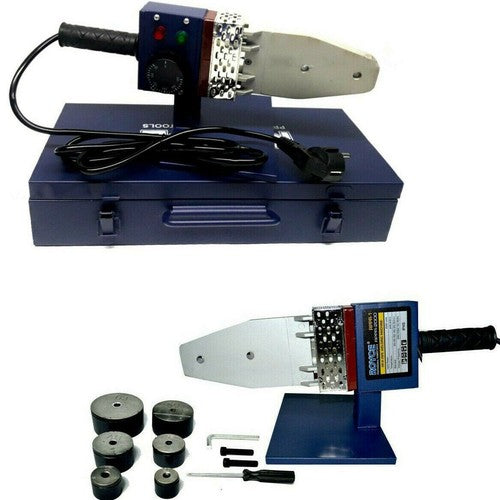 SOUDEUSE POLYFUSION 800W 6 MATRICES POUR SOUDURE TUBES PLASTIQUE PVC PVDF