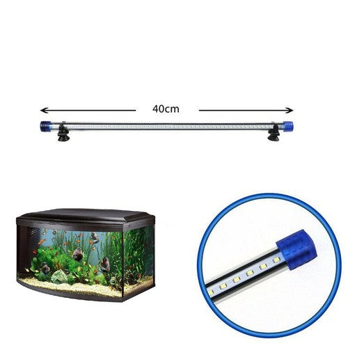 BARRE LED LAMPE D'AQUARIUM ÉTANCHE IMMERSION LUMIÈRE BLANCHE 40CM