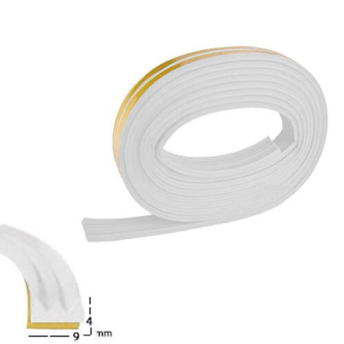 GUARNIZIONE ADESIVA PARAFREDDO 6 MT PARASPIFFERI PORTE FINESTRE GOMMA 0.9 CM E
