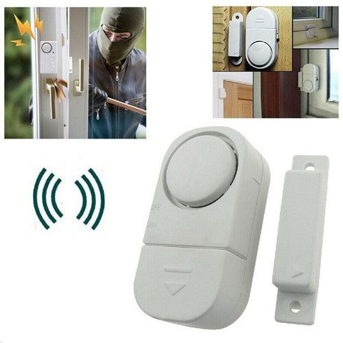ALARME MINI CAPTEUR PORTE FENÊTRE ANTI-VOL MAISON BUREAU MAGNÉTIQUE CONTACT