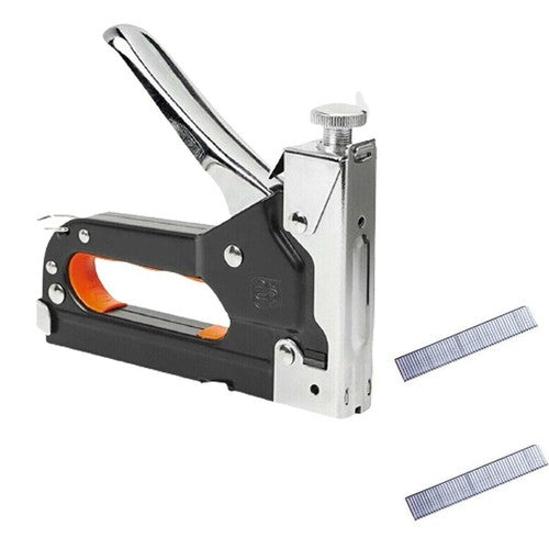 AGRAFEUSE CLOUEUSE MALLETTE PISTOLET À CLOUS MANUEL 200 AGRAFES