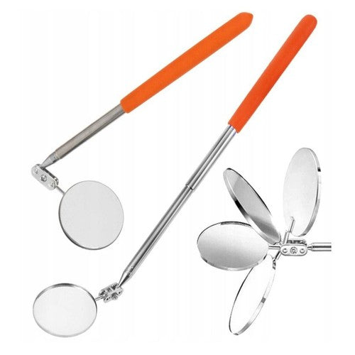MIROIR D'INSPECTION TÉLESCOPIQUE ORIENTABLE POUR ATELIER DE 28-44 CM