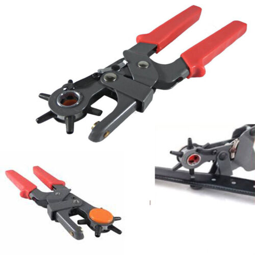 PINZA FUSTELLATRICE FORI CINTA CINTURA SCARPE PLASTICA BUCHI FUSTELLA FAI DA TE