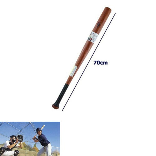 Batte de baseball/softball en bois pour adultes et enfants, 70 cm, 94484