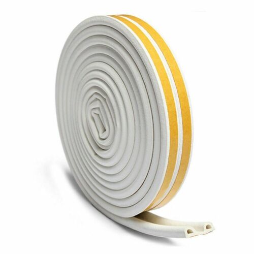 GUARNIZIONE ADESIVA PARAFREDDO 6 MT PARASPIFFERI PORTE FINESTRE GOMMA 0.9 CM P