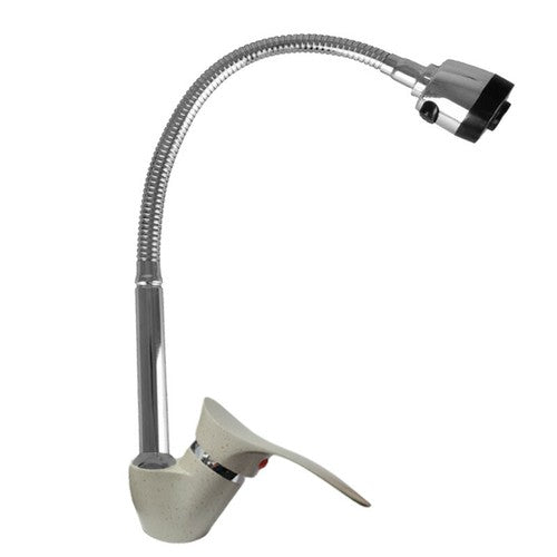 ROBINET MITIGEUR FLEXIBLE ÉVIER CUISINE MAISON MONTAGE PIERRE JH8195W