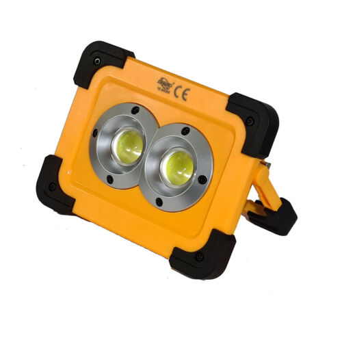 LAMPADA EMERGENZA 32 LED COB RICARICABILE LAVORO PORTATILE ENERGIA SOLARE B0265