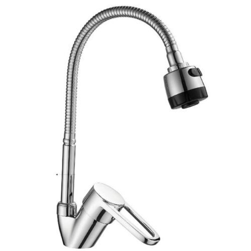 RUBINETTO MISCELATORE CROMATO CASA CUCINA LAVABO LAVANDINO KIT MONTAGGIO 8565W