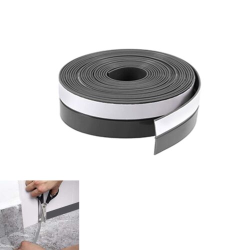 GUARNIZIONE ADESIVA PARAFREDDO PARASPIFFERI PORTE FINESTRE GRIGIO SCURO 35MM