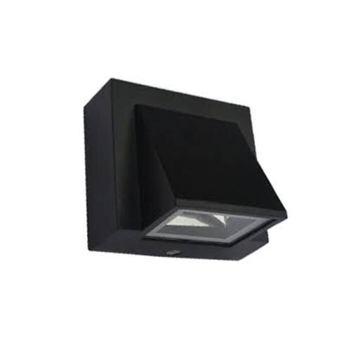 APPLIQUE LED COB IP65 FARETTO 5W LAMPADA MURO PARETE NERO LUCE NATURALE 4000K
