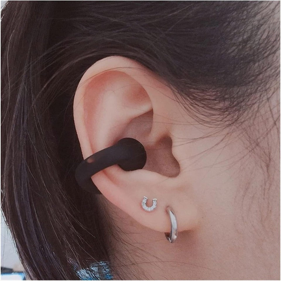 CUFFIE AURICOLARI BLUETOOTH 5.3 TWS ORECCHINO WIRELESS CLIP ORECCHIO SMATPHONE