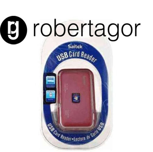 USB READER SAITEK COMPATTO E SOTTILE MULTIMEDIALI PC 4 PORTE HUB PORTATILE