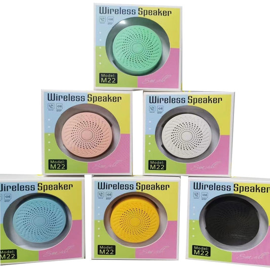 MINI CASSA SPEAKER BLUETOOTH 5.0 CELLULARE WIRELESS PORTATILE VIVAVOCE 3W M22