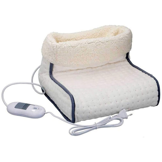 CHAUFFE-PIEDS ÉLECTRIQUE RESPIRANT CHAUFFANT DOUX CHAUFFAGE RAPIDE 100W