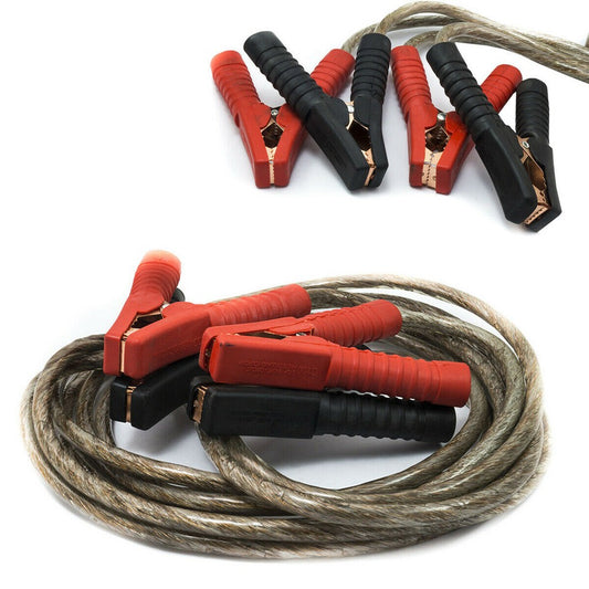 CAVI PINZA BIPOLARI COLLEGAMENTO BATTERIA ALIMENTAZIONE AUTO MOTO 3000 AMP 3 MT