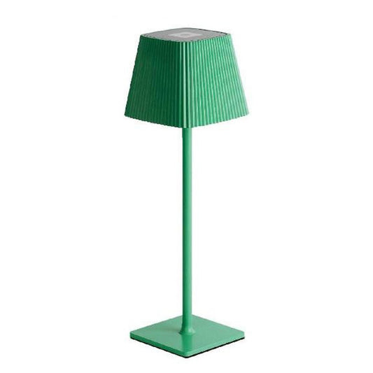 LAMPE DE TABLE TACTILE LED MODERNE RECHARGEABLE BAR HÔTEL RESTAURANT VERTE ML-G06