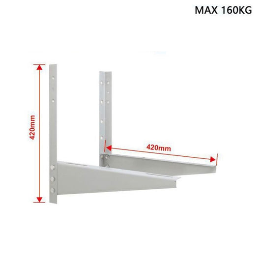 SUPPORTO STAFFA UNIVERSALE DA PARETE STAFFE SPLIT MOTORE CONDIZIONATORE AC-02830