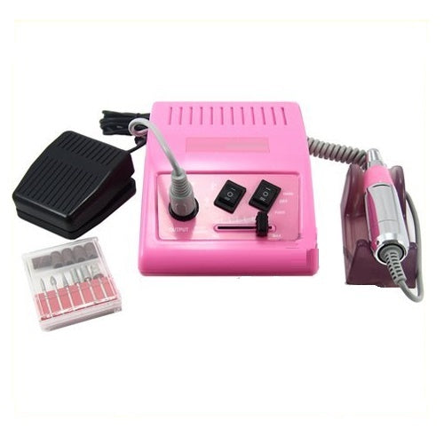 FRESA RICOSTRUZIONE UNGHIE NAIL ART 20000 GIRI MANI E PIEDI CON PEDALE MANICURE