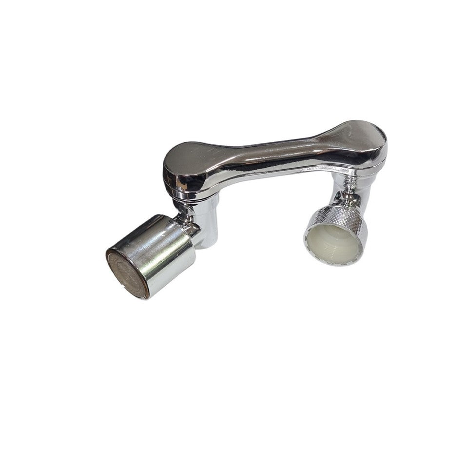 ROBINET PROLONGATEUR LAVABO MOUSSEUR AÉRATEUR BAIN ROTATIF BRAS PIVOTANT 180
