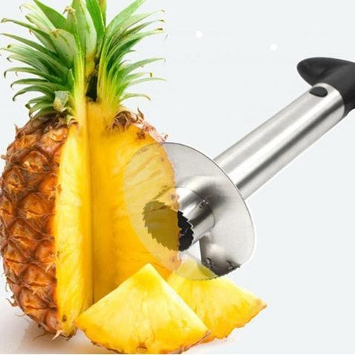 SBUCCIA AFFETTA TAGLIA ANANAS IN ACCIAIO TOGLIE LEVA TORSOLO TURZO LAMA
