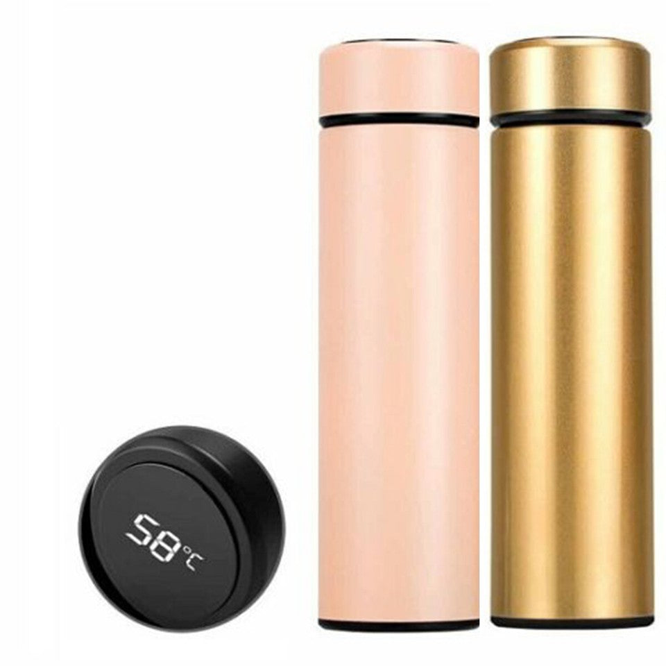 BOUTEILLE AFFICHAGE TACTILE EAU CHAUDE FROIDE INTELLIGENTE ACIER INOXYDABLE THERMOS