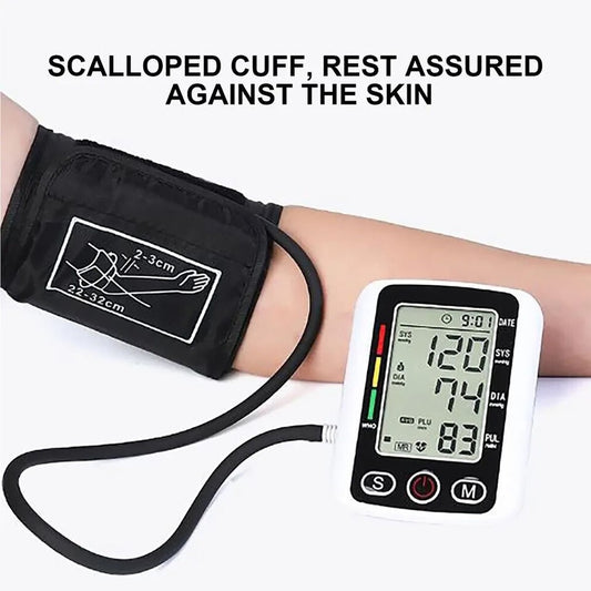 TENSIOMÈTRE BRAS ÉLECTRONIQUE AUTOMATIQUE SPHYGMOMANOMÈTRE 14