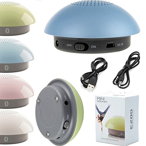 MINI CASSA SPEAKER BLUETOOTH 2.1 EDR AUX CELLULARE IPOD cellular  E200