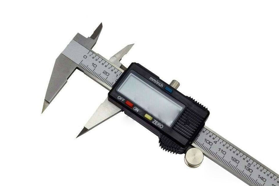 CALIBRO A CORSOIO DIGITALE 0-150MM BECCHI MISURA RILEVA SPESSORE DIAMETRO