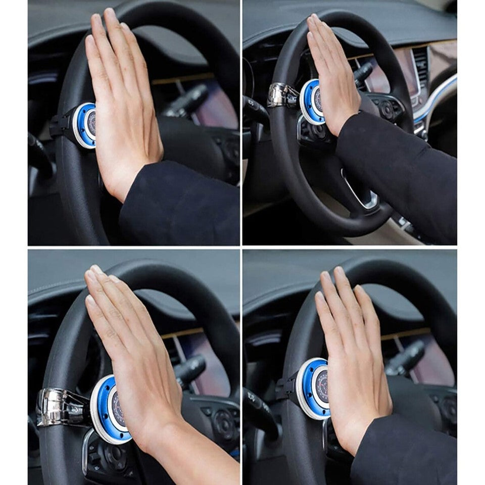POMMEAU TOURNANT VOLANT VOITURE CAMION TRACTEUR BOUTON DE DIRECTION UNIVERSEL BUSSOLE CA-02976