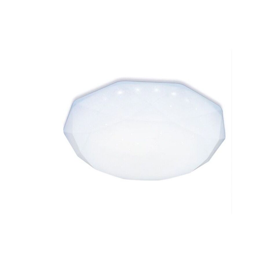 PLAFONIERA LED 36W LUCE FREDDA DIAMANTE EFFETTO CIELO STELLATO APPLIQUE BTL-802