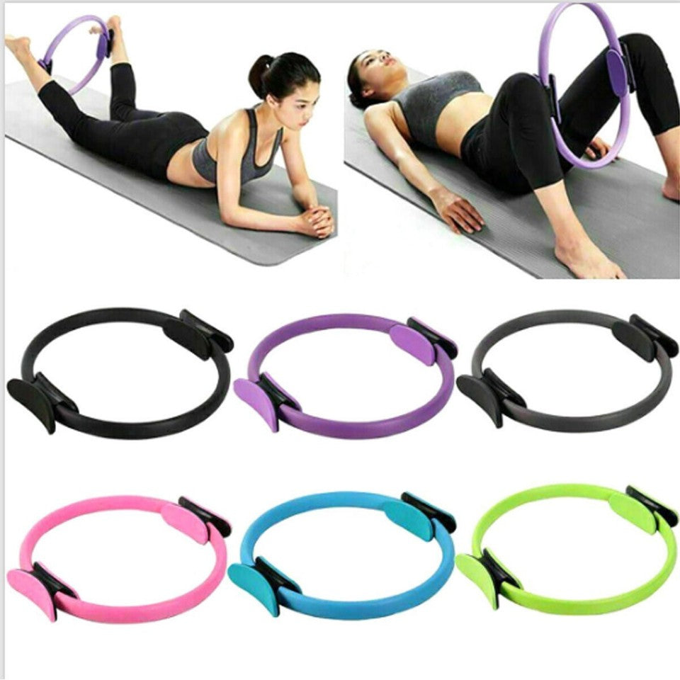 CERCHIO FITNESS ANELLO RING PILATES SPORT MAGIC CIRCLE ANELLO YOGA ACCESSORI 37