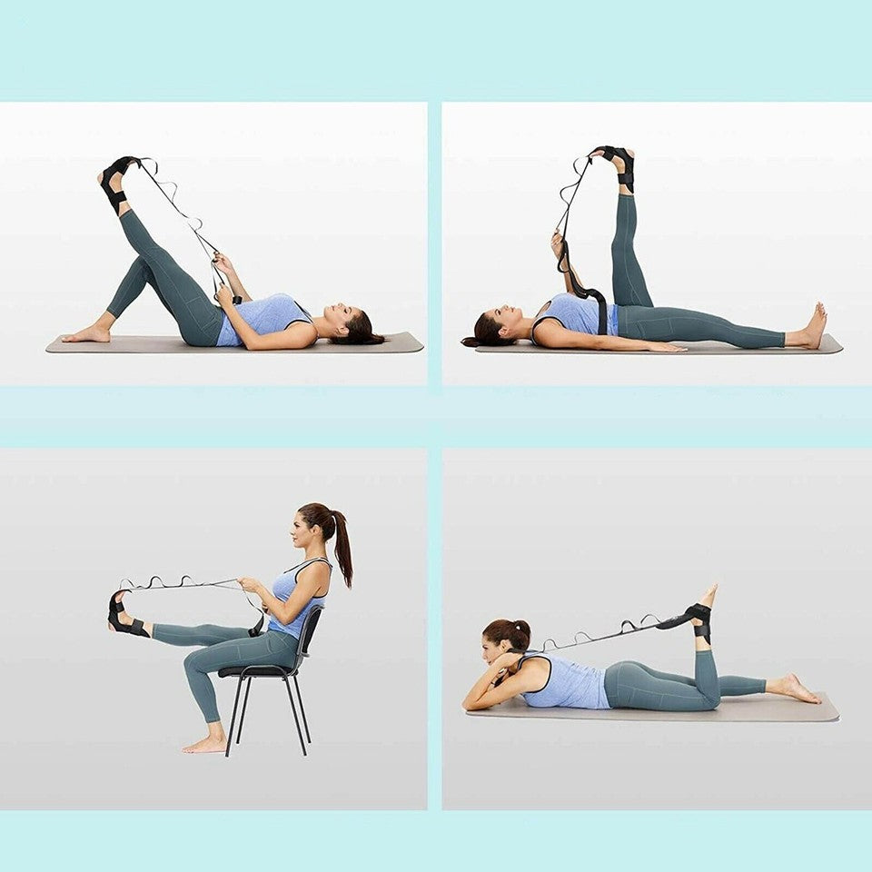 BANDA FASCIA ELASTICA FITNESS RESISTENZA YOGA PILATES FASCIA SEGMENTATA