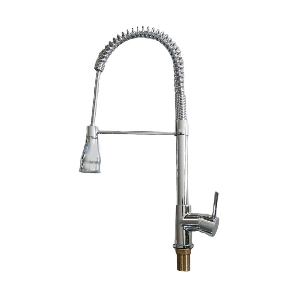 MISCELATORE LAVELLO CUCINA DOCCIA PROFESSIONALE ISOLA CROMATO RUBINETTO LAVABO