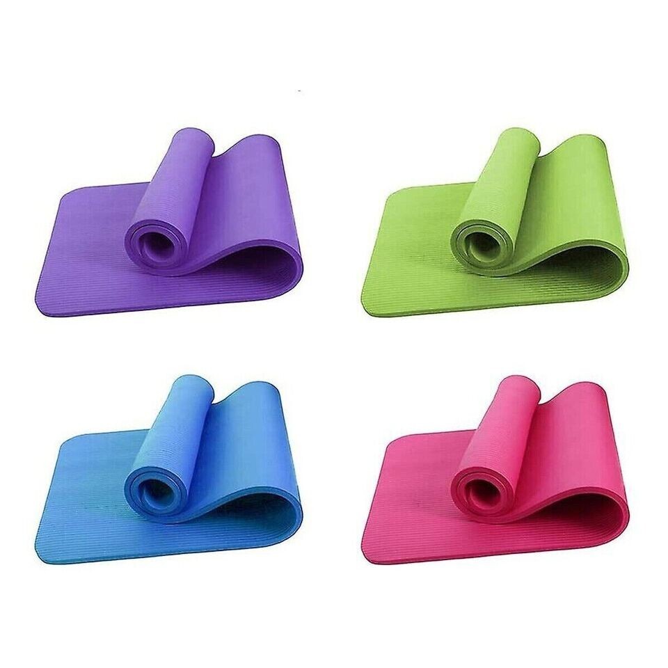 TAPPETINO YOGA AEROBICA TAPPETO FITNESS GINNASTICA MATERASSINO ALLENAMENTO 1 CM