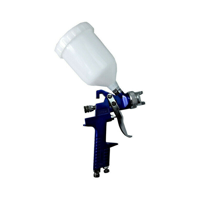 PISTOLA AEROGRAFO AD ARIA 600ML SPRUZZO VERNICIATURA PITTURA SPRAY H-827P 2.0 MM