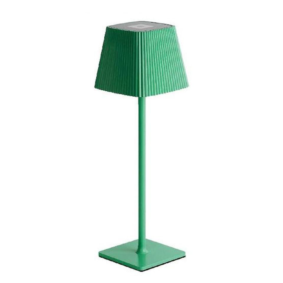 LAMPADA TAVOLO TOUCH LED MODERNA RICARICABILE BAR HOTEL RISTORANTE VERDE ML-G06