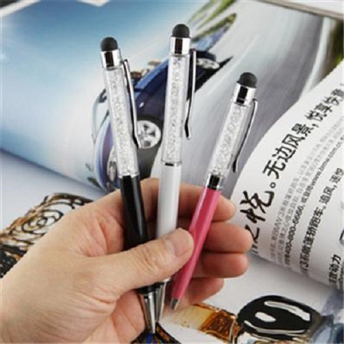 STYLET AVEC STRASS, STYLO POUR ÉCRAN TACTILE POUR IPAD IPHONE SAMSUNG