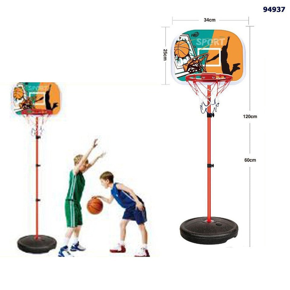 CANESTRO BASKET ALTEZZA REGOLABILE CON TABELLONE E PALLA PER BAMBINI SMALL 94937